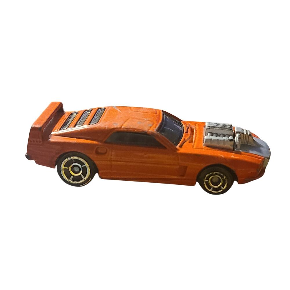 vintage  Mattel 2005 Orange Car Made for McDonald's in China